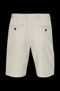 Lindbergh Shorts Linen Blend Herringbone Short Outlet