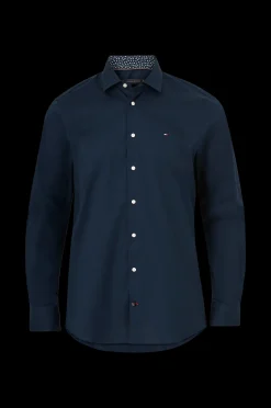 Tommy Hilfiger Skjorta Cl Stretch Poplin Contrast Shirt New