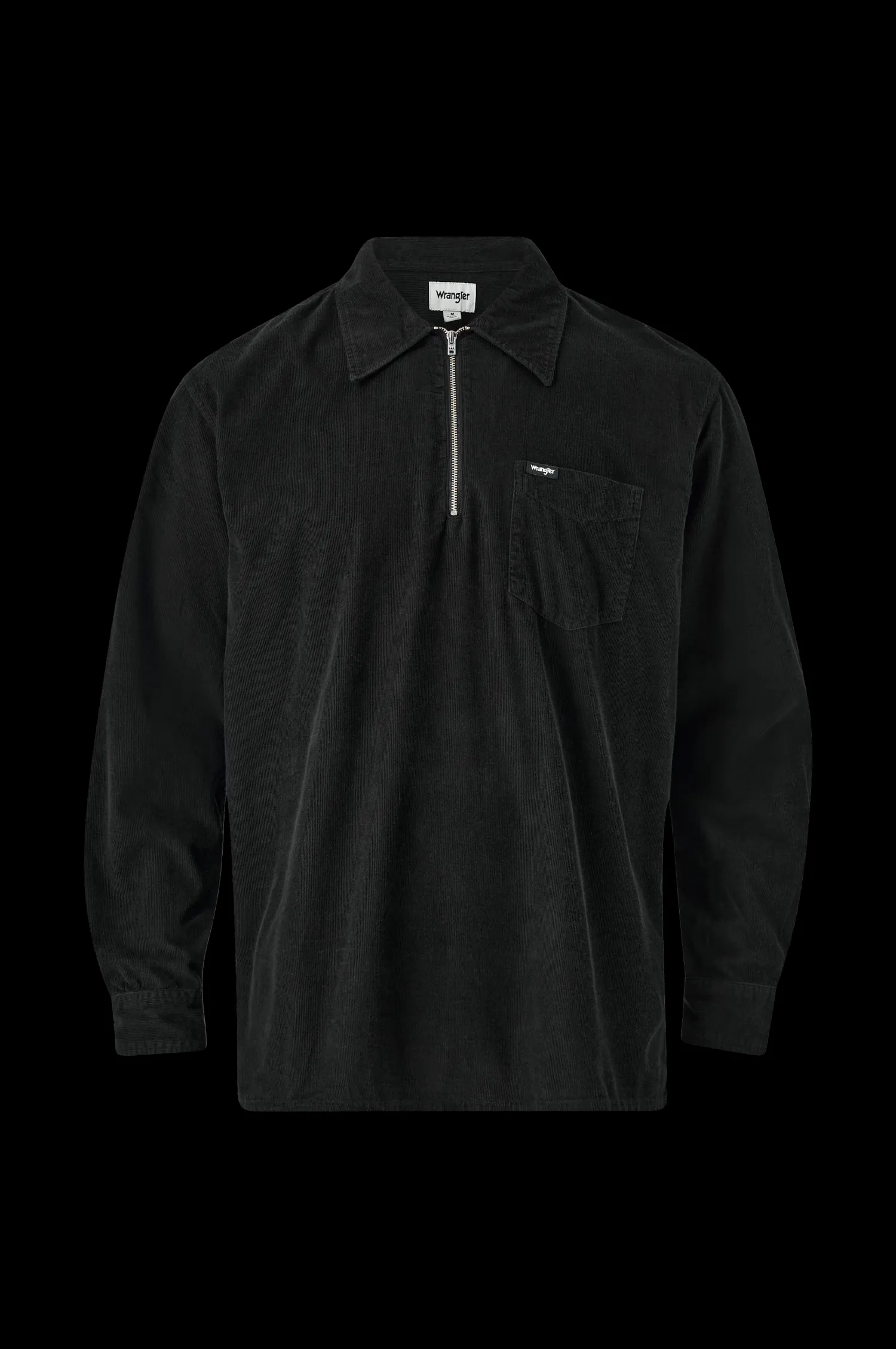 Wrangler Skjorta Half Zip Corduroy Shirt Shop
