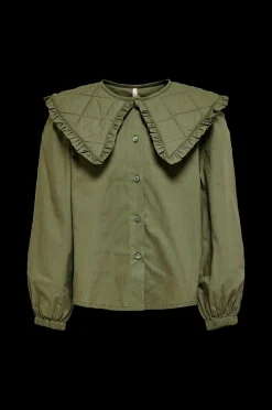 KIDS ONLY Skjorta Konevelyn L/S Quilt Collar Shirt W Flash Sale