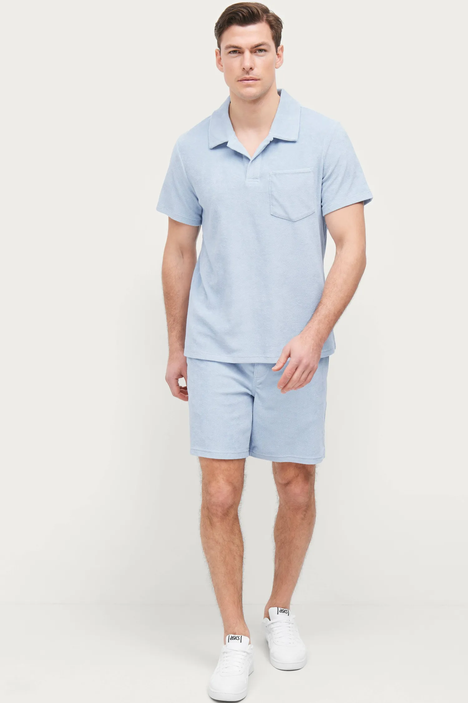 Studio Total Skjorta Terry Open Collar Clearance