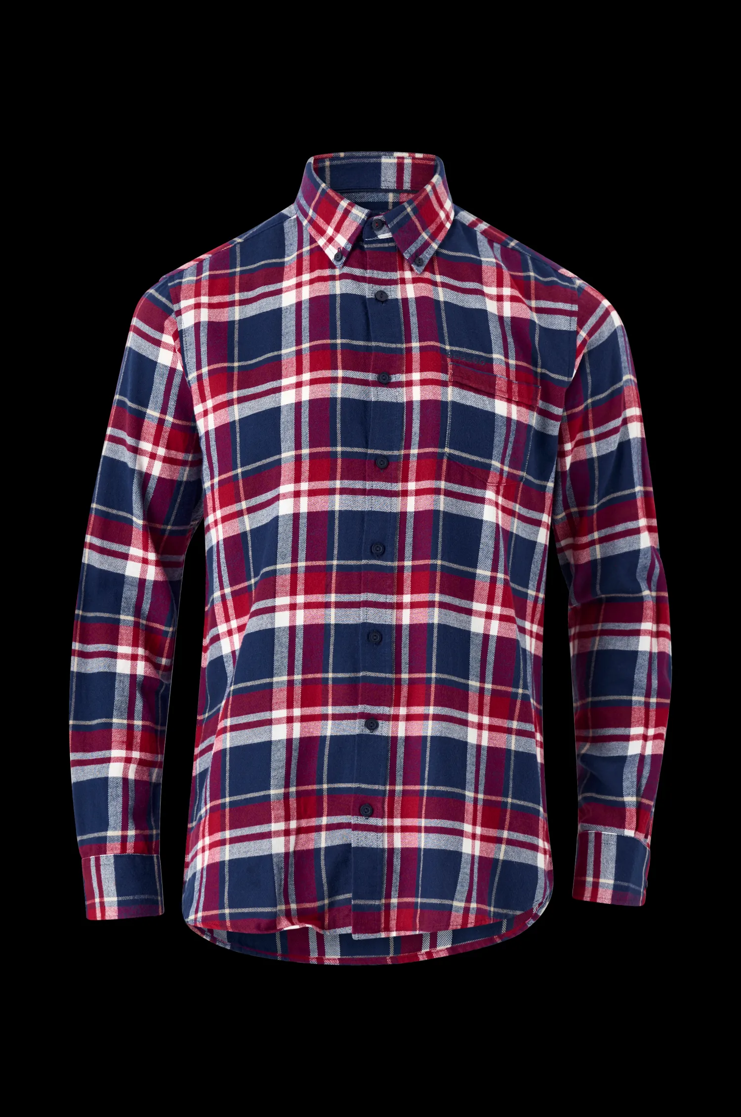 Sebago Skjorta Tom Flannel Check Shirt New