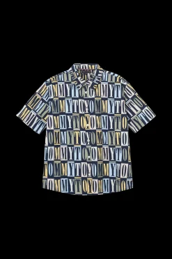 Tommy Hilfiger Skjorta Tommy Aop Shirt Ss Store
