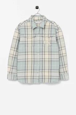 Calvin Klein Skjortjacka Check Overshirt Hot
