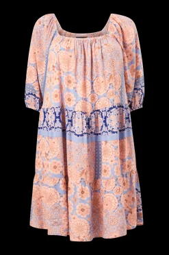 Dam Zizzi Strandklanning Scami 3/4 Abk Dress