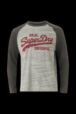 Superdry Sweatshirt Athletic Vl Raglan L/S Top Best Sale
