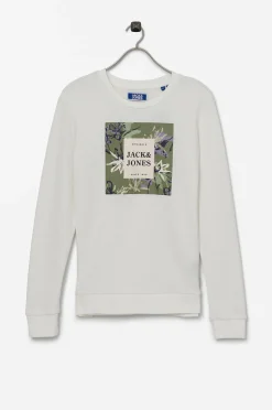 Jack & Jones Sweatshirt Jorflower Sweat Crew Neck Jnr New