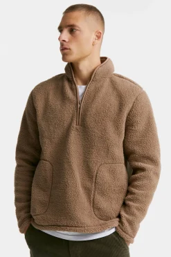 Studio Total Teddytroja Soft Pile 1/2 Zip Flash Sale