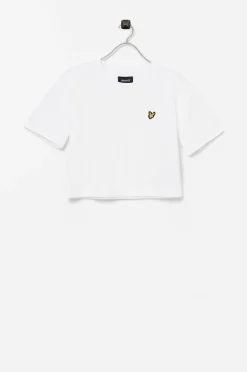 Lyle & Scott Topp Boxy Ss Crop Discount
