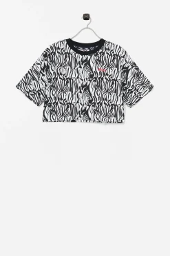 FILA Topp Brugy Aop Wide Cropped Tee Outlet
