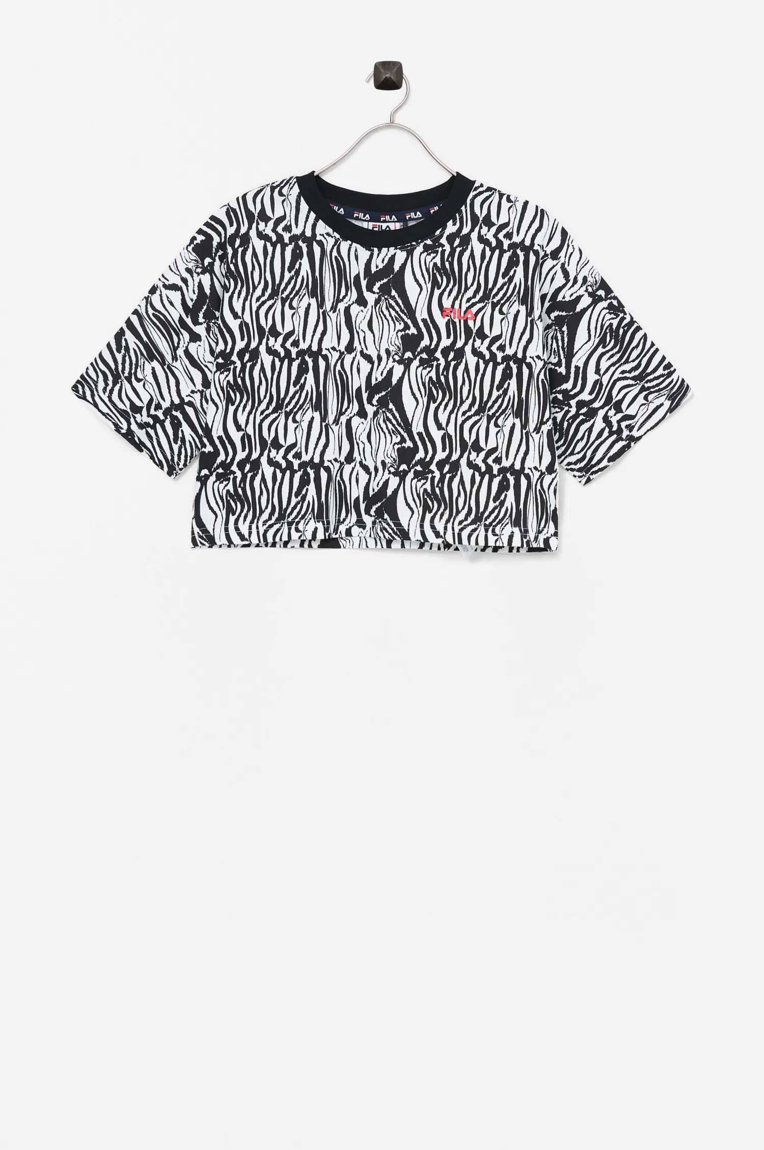 FILA Topp Brugy Aop Wide Cropped Tee Outlet