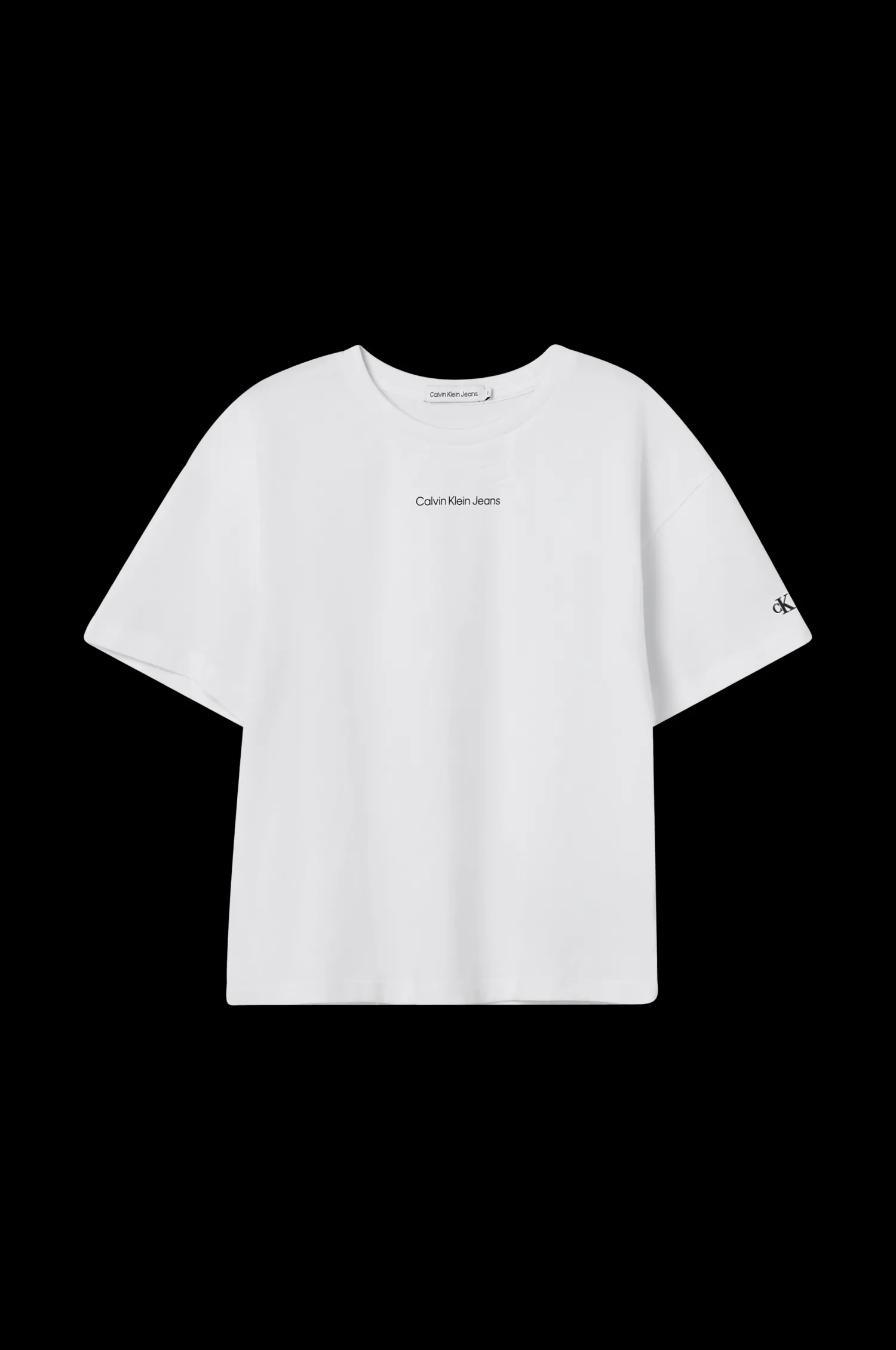 Calvin Klein Topp Ckj Logo Boxy T-Shirt Clearance
