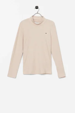 Tommy Hilfiger Topp Dg Tjw Rib Mock Neck L/S Sale