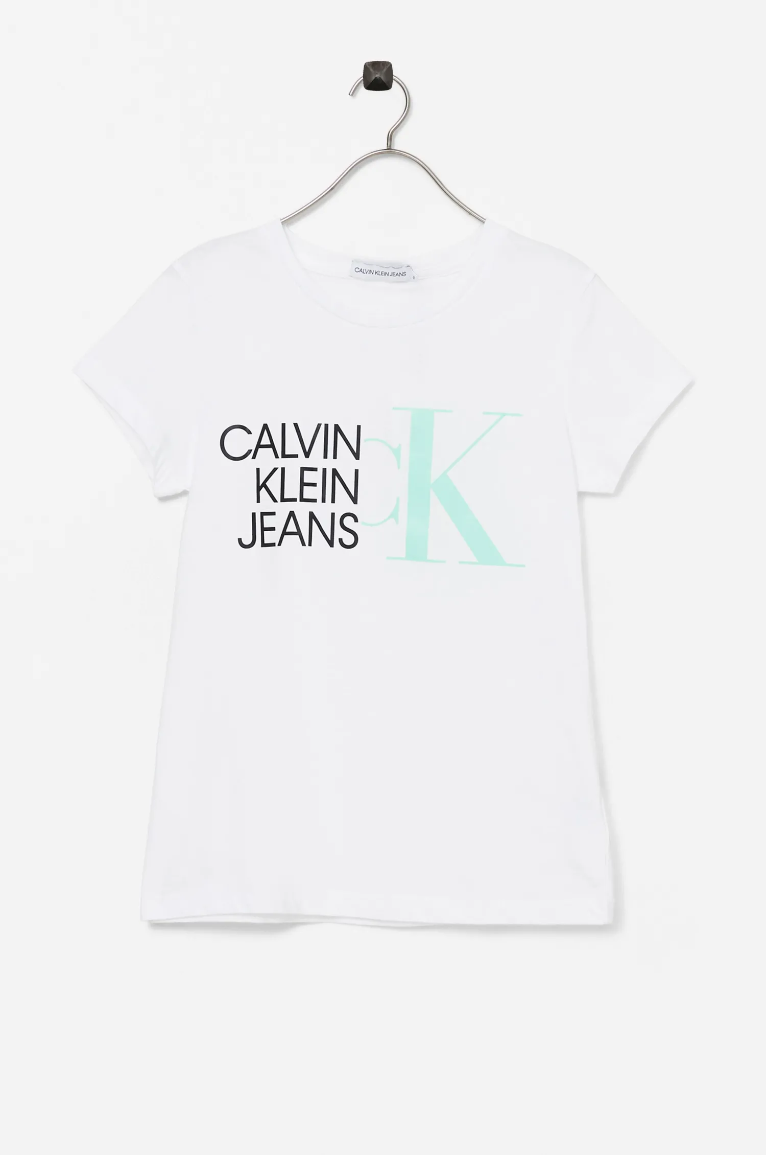 Calvin Klein Topp Hybrid Logo Slim T-Shirt Best