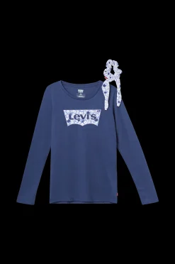 Levi's Topp Log Ls Floral Tee With Scrunch Cheap