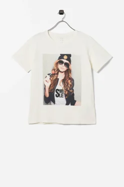 Name it Topp Nkfsanna Happy Ss Boxy Top Box Fashion