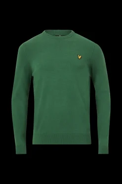 Lyle & Scott Troja Cotton Crew Neck Jumper Flash Sale