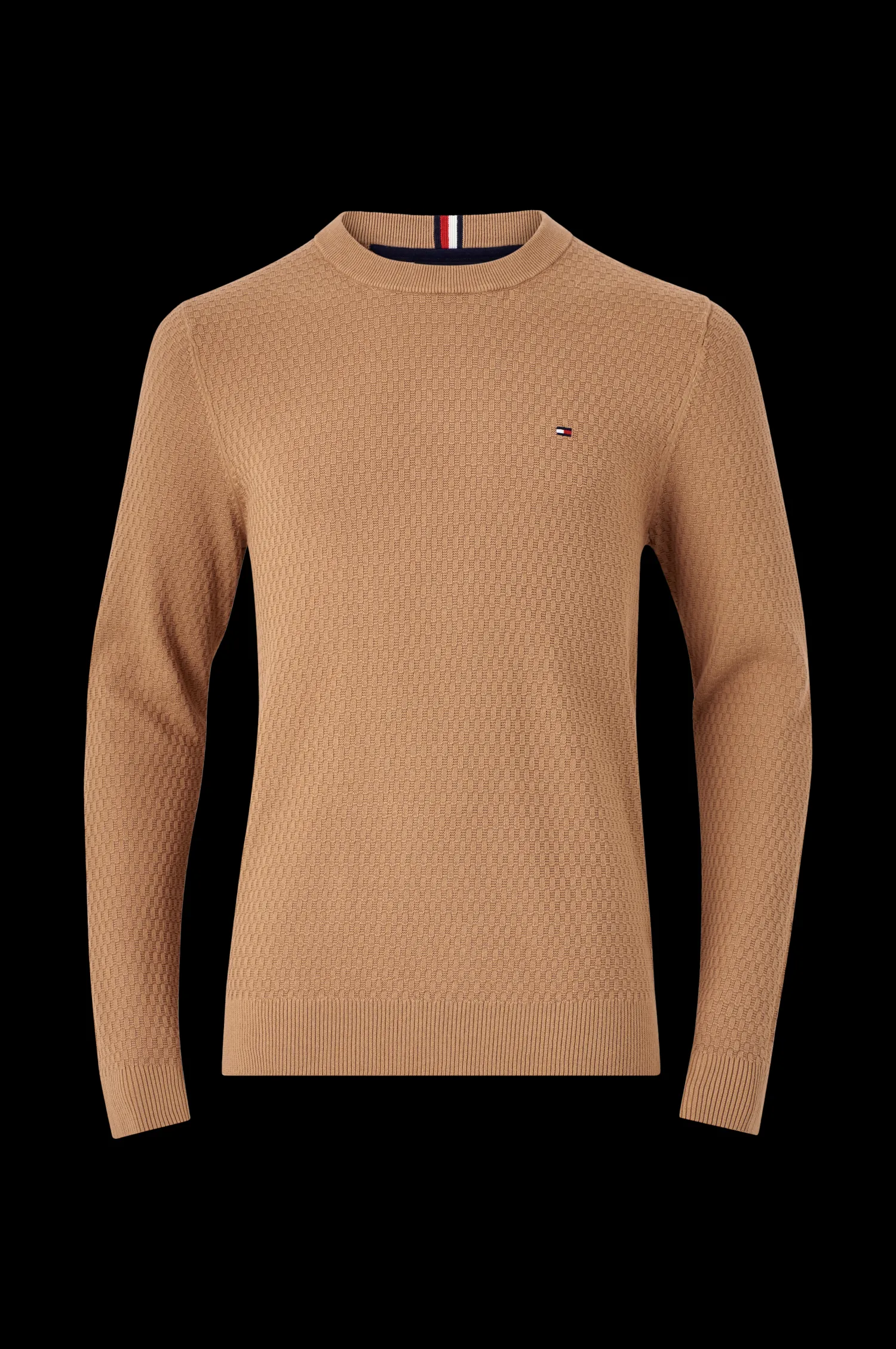 Tommy Hilfiger Troja Cross Structure Crew Neck Outlet