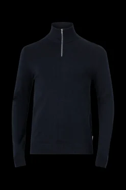 Lindbergh Troja Half Zip Melange Knit Clearance
