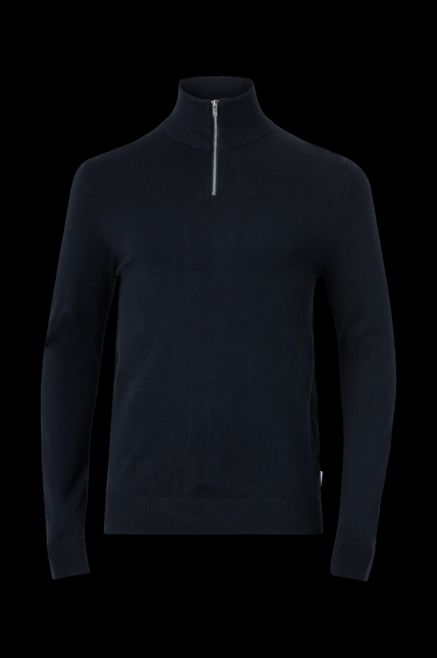Lindbergh Troja Half Zip Melange Knit Clearance