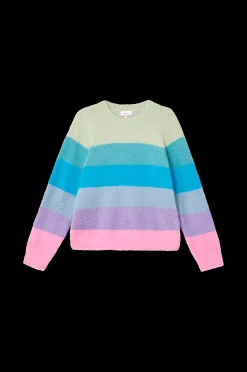 Vero Moda Troja Vmplume Ls O-Neck Stripe Blouse Girl Sale