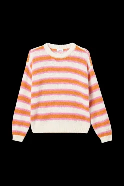 Vero Moda Troja Vmrhapsody Stripe O-Neck Pullover Discount