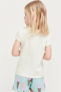 Ellos T-Shirt + Shorts Malva Outlet