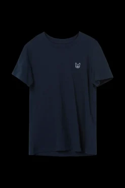 Jack & Jones T-Shirt Jjbasic Denim Logo Tee Ss Crew Neck Outlet