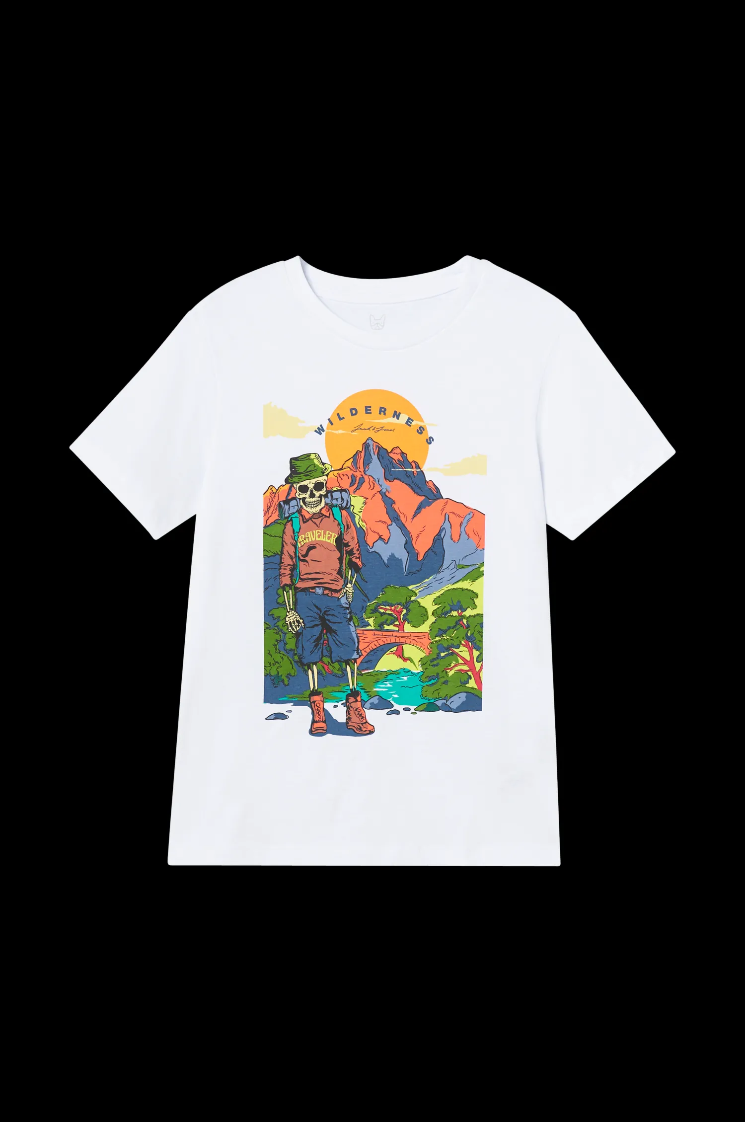 Jack & Jones T-Shirt Jjhiker Tee Ss Crew Neck Jnr Store