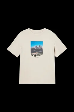 Jack & Jones T-Shirt Jorvesterbro Photo Ss Tee Crew Neck Clearance