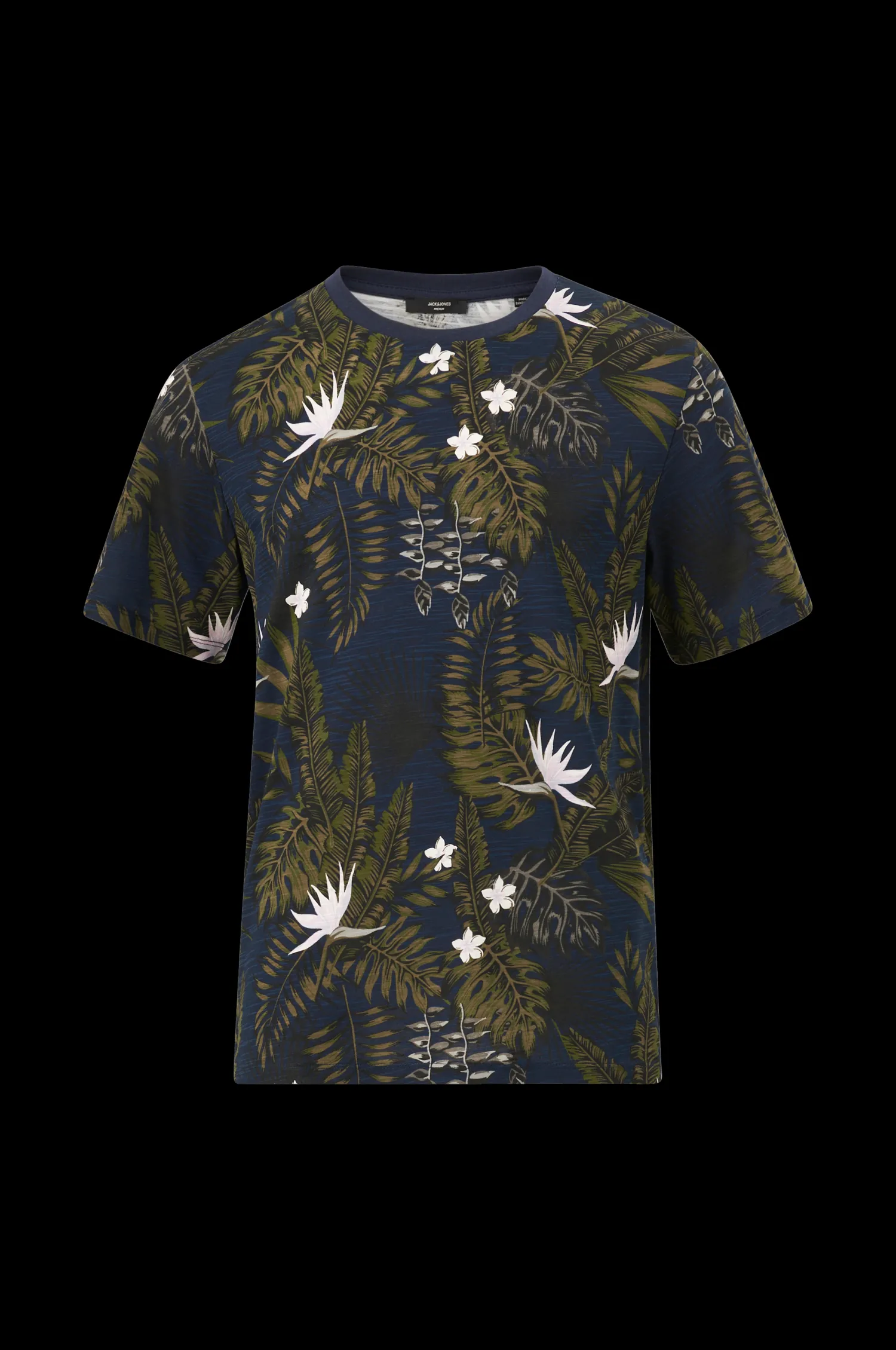 Jack & Jones T-Shirt Jprblatropic Aop Ss Tee Crew Neck Fashion