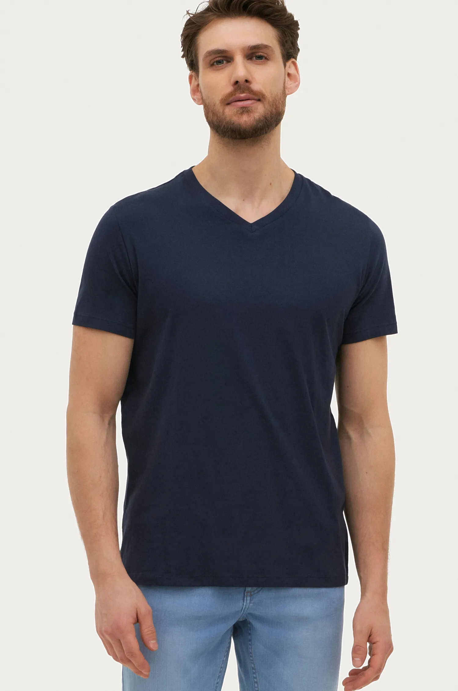 Ellos T-Shirt Karl V-Neck Flash Sale