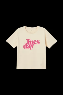 Name it T-Shirt Nkfbalone Ss Loose Short Top Box Best
