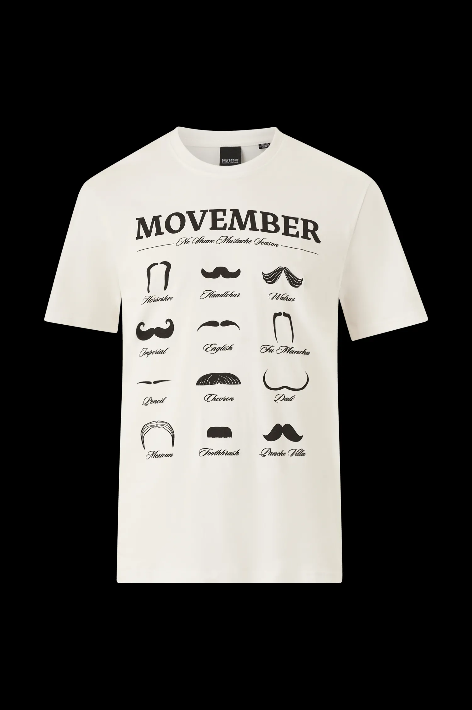 ONLY & SONS T-Shirt Onsmovember Reg Frontprint Tee Shop