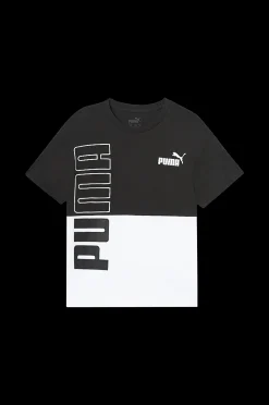 Puma T-Shirt Power Colorblock Tee B Hot