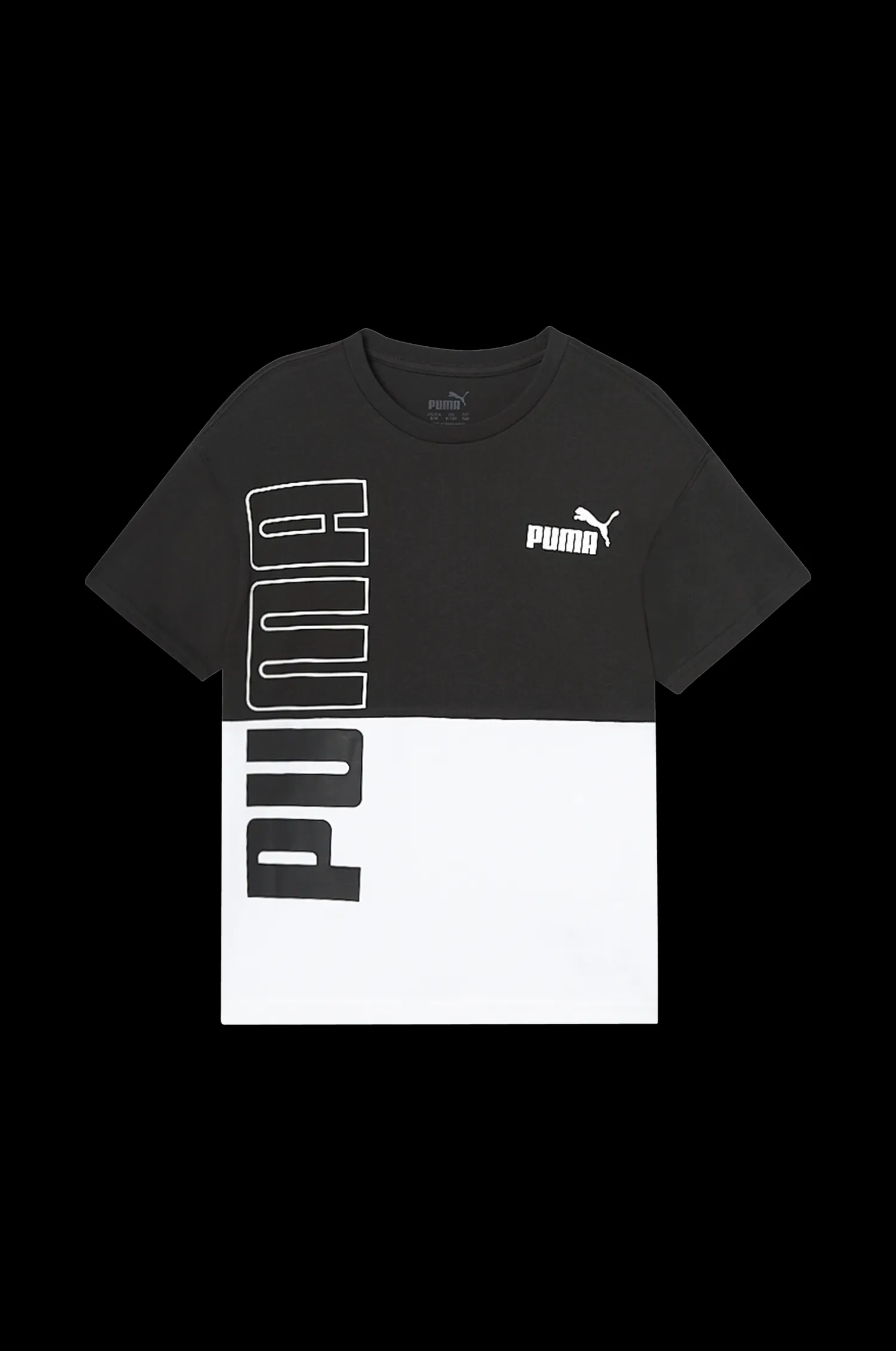 Puma T-Shirt Power Colorblock Tee B Hot