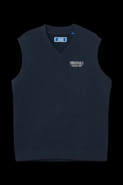 Jack & Jones Vast Jormarlow Sweat Vest Sl Jnr Cheap
