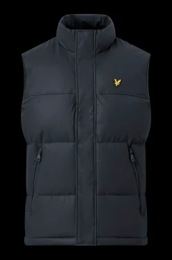 Lyle & Scott Vast Rubberised Wadded Gilet Shop