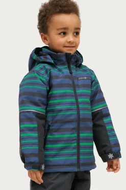 Áhkká Vinterjacka Ahkka Striped Jacket Mr Fashion