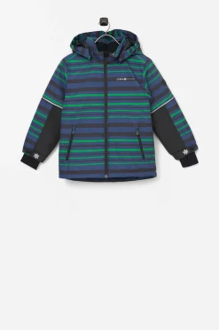Áhkká Vinterjacka Ahkka Striped Jacket Mr Fashion