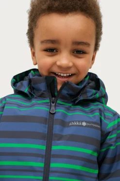 Áhkká Vinterjacka Ahkka Striped Jacket Mr Fashion