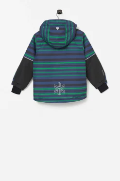 Áhkká Vinterjacka Ahkka Striped Jacket Mr Fashion